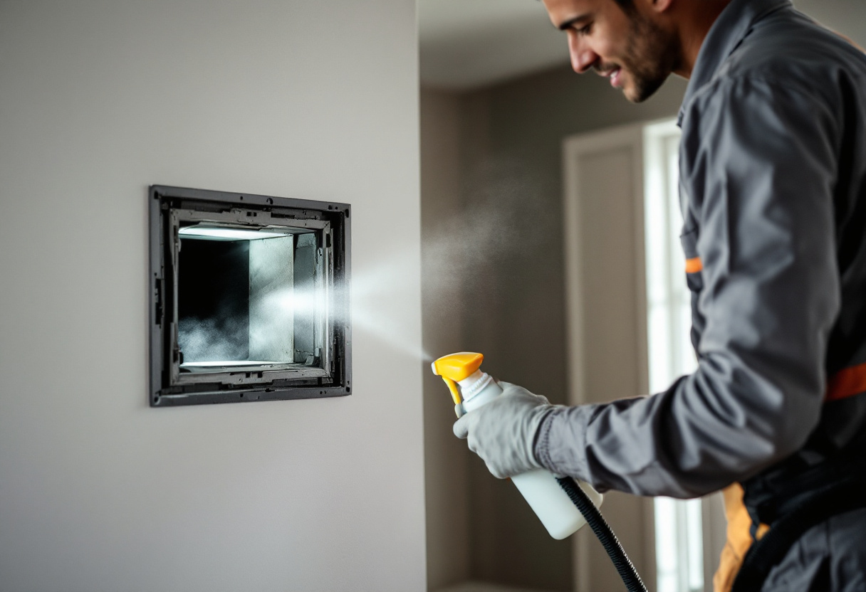 Air Duct Sanitizing & Mold Treatment service by Clear Air