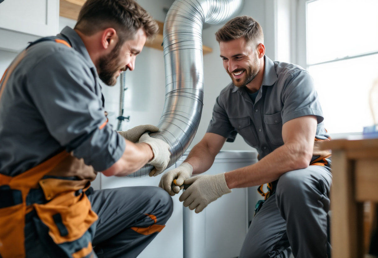 Dryer Vent Installation service by Clear Air