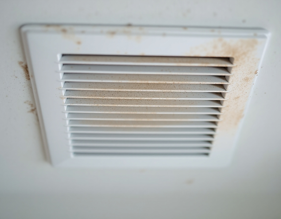 Musty or moldy smell