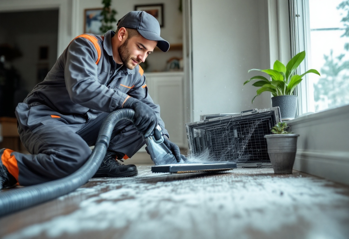 Supply & return vent cleaning — Clear Air